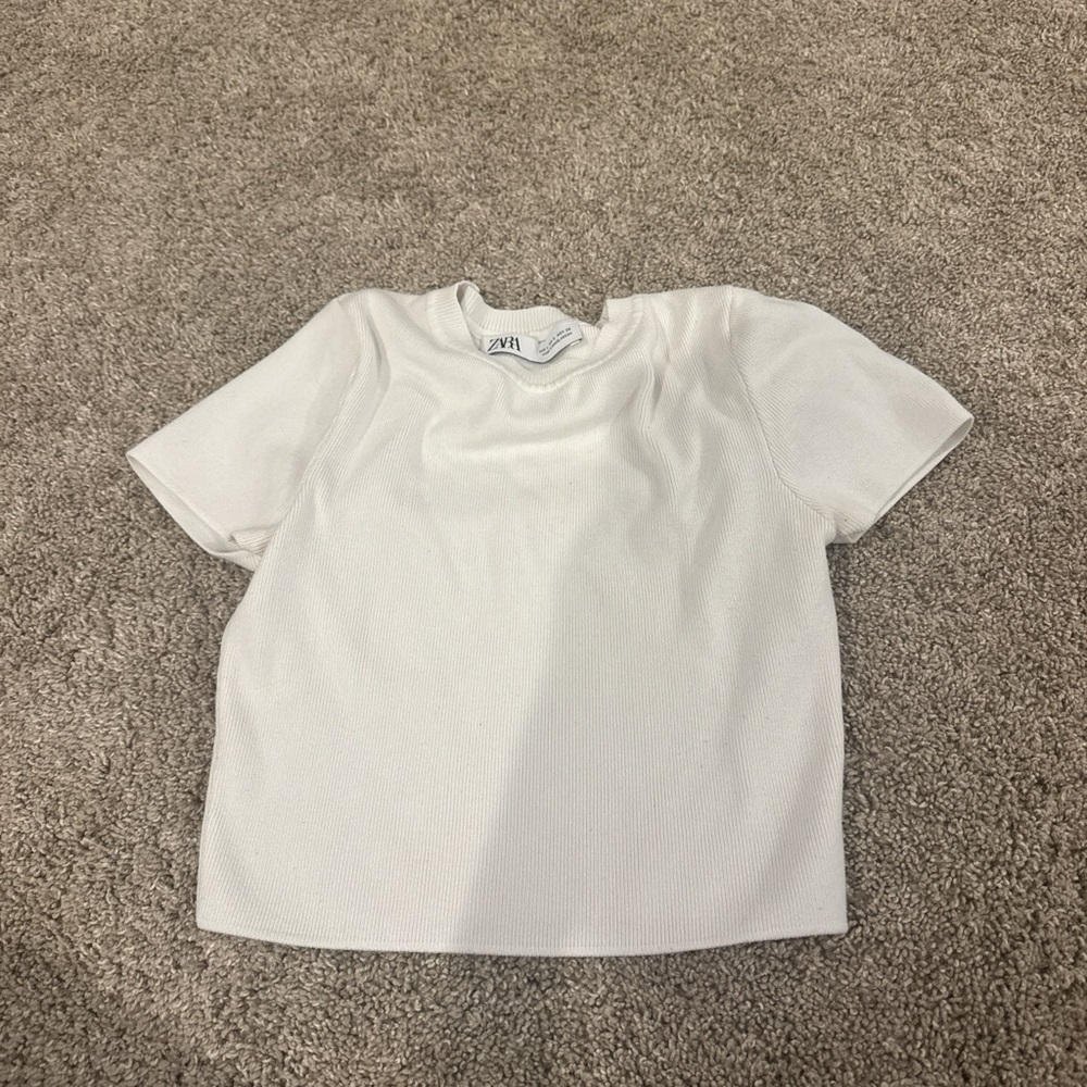 Zara Classic White Tee